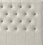 Delux Pikerad XL - Sänggavel, 90-210 cm - Beige