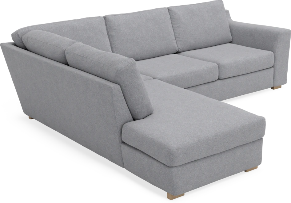 Friday - 2,5-sits soffa med divan vänster - Grå