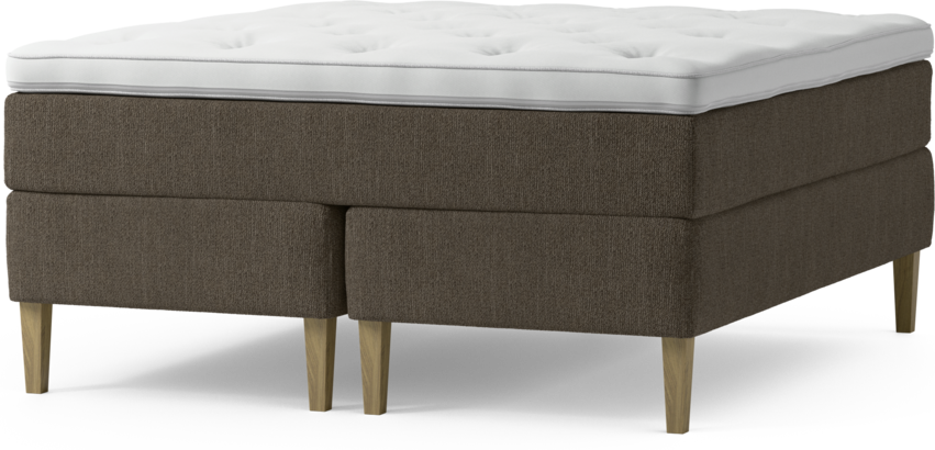 Delux Dream - Kontinentalsäng, dubbelsäng med bäddmadrass och sängben