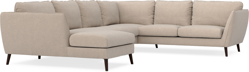 Madison Lux - Hörnsoffa med schäslong vänster - Beige