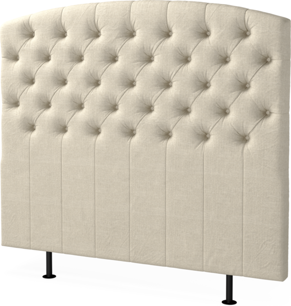 Cape välvd - Sänggavel , 90-210 cm - Beige