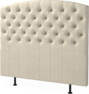 Cape välvd - Sänggavel , 90-210 cm - Beige