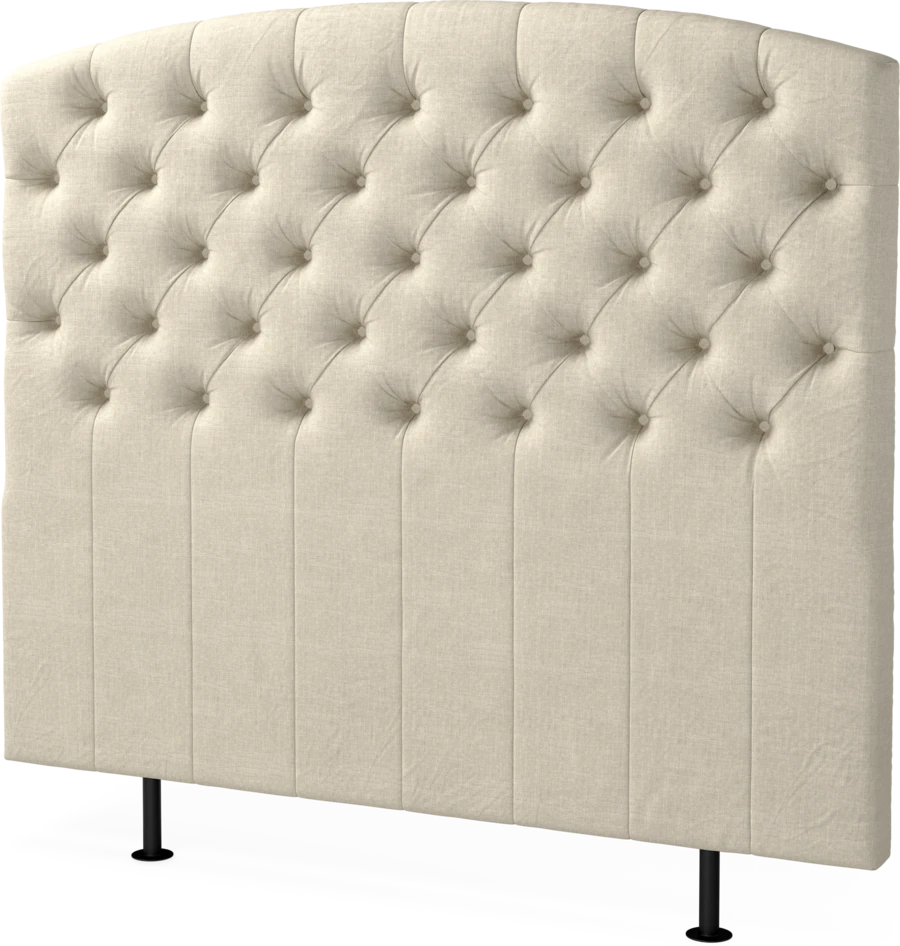 Cape välvd - Sänggavel , 90-210 cm - Beige