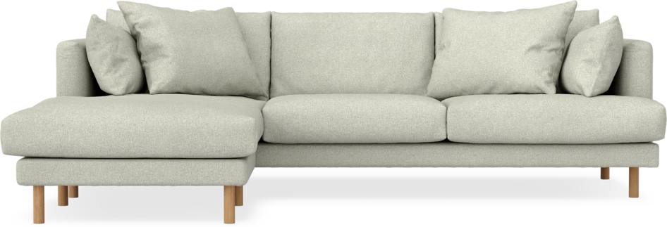 Harper - 4-sits med schäslong vänster - Beige
