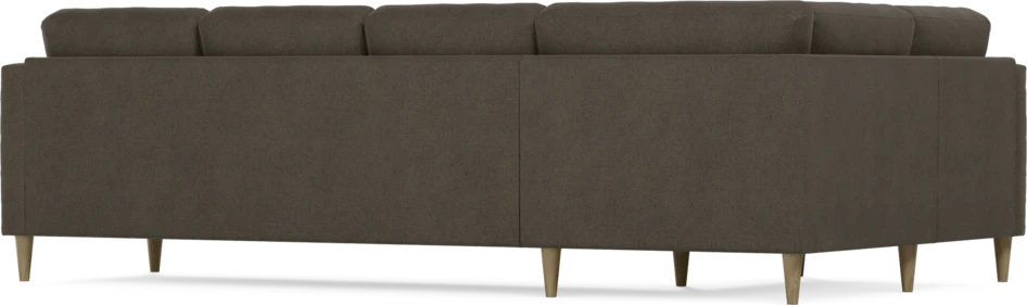 Eden - Hörnsoffa, 1+3-sits - Brun