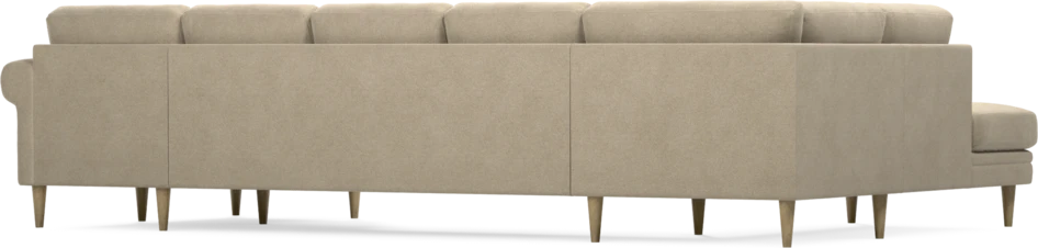 Eden - 3-sits soffa med divan vänster och schäslong höger - Beige