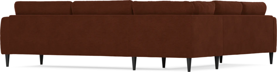 Bridge - Hörnsoffa, 2+3-sits - Orange