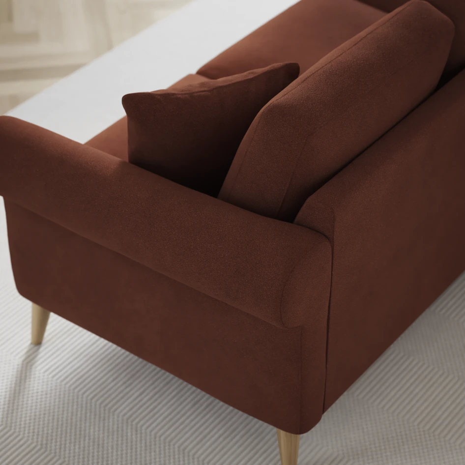 Eden - 2-sits soffa - Orange
