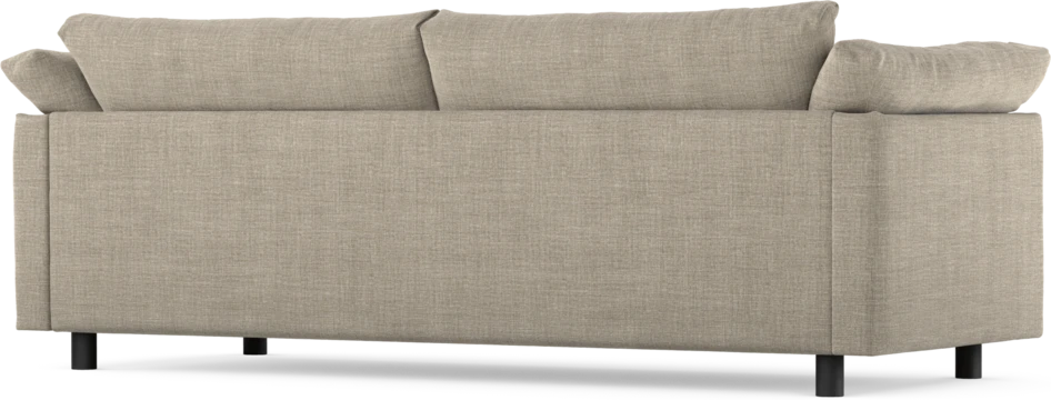 Cherrie - 3-sits soffa, fast klädsel - Beige