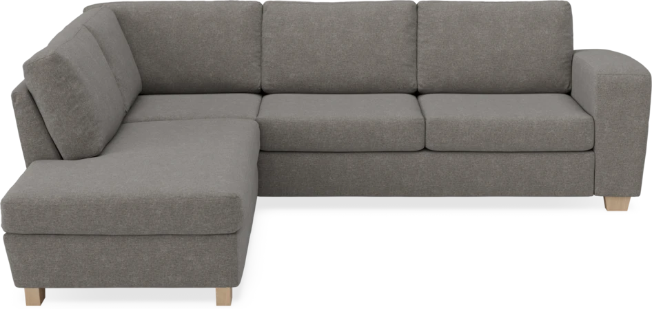 Friday - 2,5-sits soffa med divan vänster - Grå