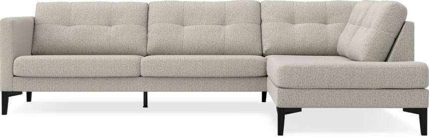 Rio - 3-sits soffa med divan höger - Beige