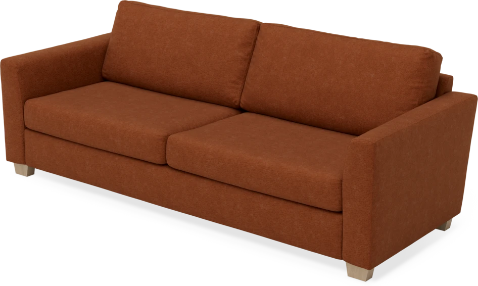 Friday - 3-sits soffa - Orange