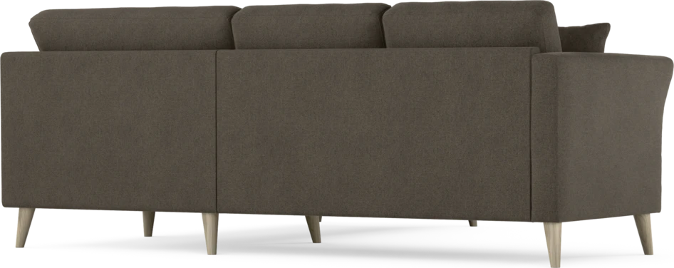 Eden - Hörnsoffa, 2+2-sits - Brun