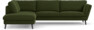Madison - 3-sits soffa med divan vänster - Grön