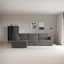 Friday - 2,5-sits soffa med divan vänster - Grå