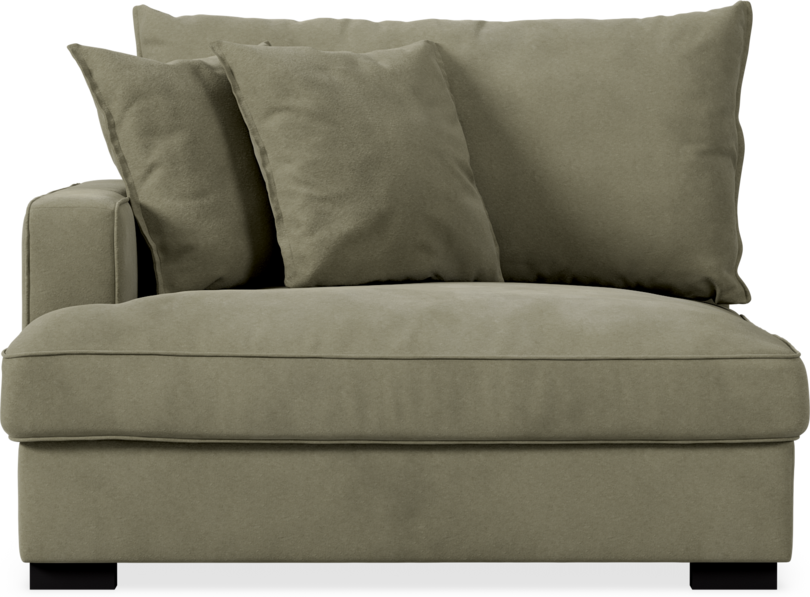 Rossi - 1,5-sits med armstöd vänster - Grön