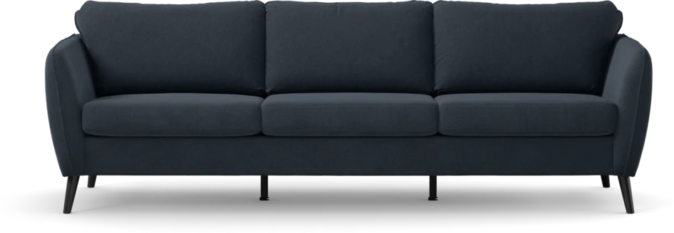 County - 3-sits soffa - Blå