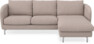 Madison - 2-sits soffa med schäslong höger - Beige