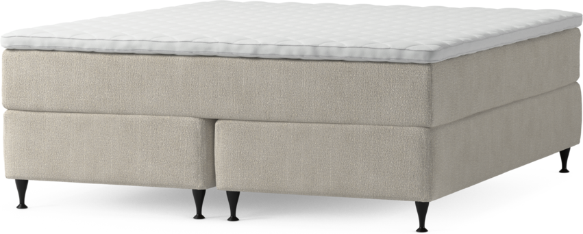 Delux Dream - Kontinentalsäng, dubbelsäng med bäddmadrass och sängben