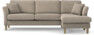 Eden - 2,5-sits soffa med schäslong - Beige