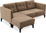 Rio - 3-sits soffa med schäslong vänster - Beige