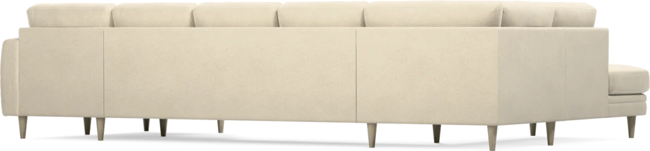 Eden - 3-sits soffa med divan vänster och schäslong höger - Beige