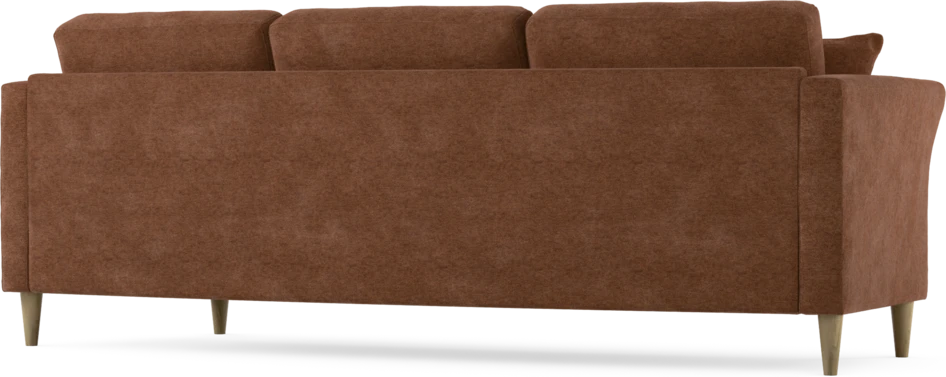 Eden - 3-sits soffa svängd - Orange