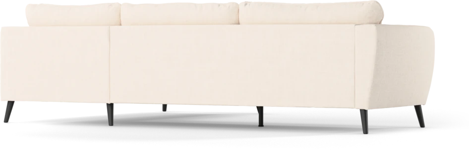 County - 2,5-sits soffa med divan höger - Vit