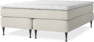 Delux Sense - Kontinentalsäng, dubbelsäng med bäddmadrass - Beige