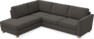 Friday - 2,5-sits soffa med divan vänster - Grå