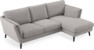 Madison Lux - 2-sits soffa med schäslong höger - Beige