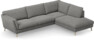 Madison Lux - 3-sits soffa med divan höger - Grå