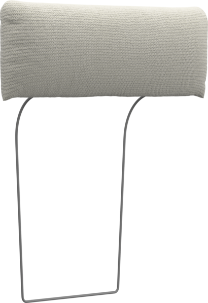 Madison - Nackkudde, 62 cm - Vit