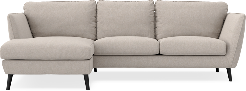 Madison Lux - 2-sits soffa med schäslong vänster - Beige