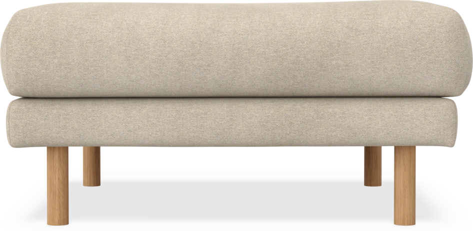 Harper - Fotpall - Beige