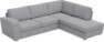 Friday - 2,5-sits soffa med divan höger - Grå