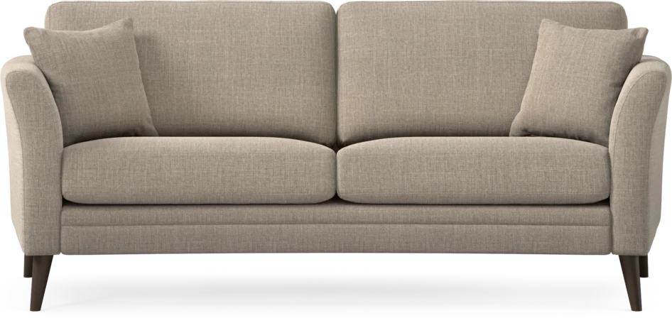 Eden - 2,5-sits soffa svängd - Beige
