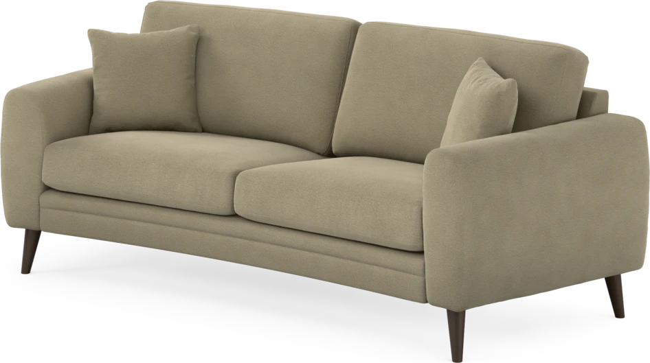 Eden - 2,5-sits soffa svängd - Beige