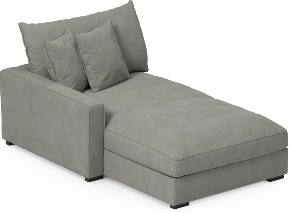 Rossi - Schäslong vänster - Grå