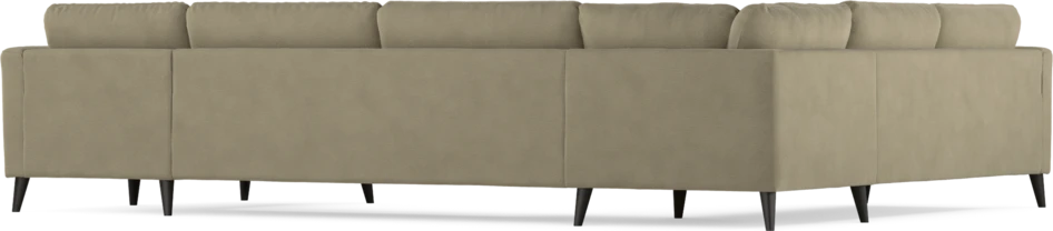 Bridge - Hörnsoffa, 2+3-sits med schäslong höger - Beige