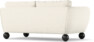 Madison Lux - 2-sits soffa - Vit