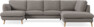 Madison Lux - 2-sits soffa med schäslong vänster och divan höger - Beige