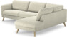 Bridge - 3-sits soffa med divan höger - Beige