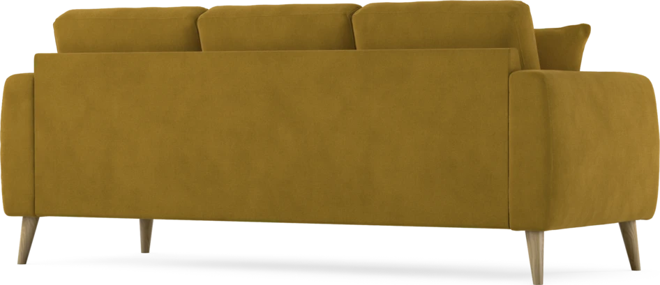 Eden - 3-sits soffa - Gul
