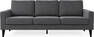 Sierra - 3-sits soffa - Svart