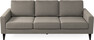 Sierra - 3-sits soffa - Brun