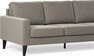 Sierra - 3-sits soffa - Brun