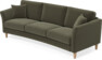 Eden - 3-sits svängd - Brun