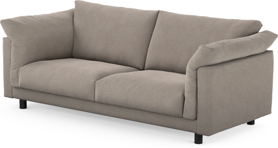 Cherrie - 2,5-sits soffa, fast klädsel - Beige