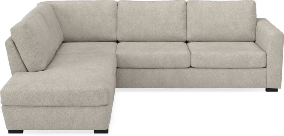 Friday - 2,5-sits soffa med divan vänster - Beige